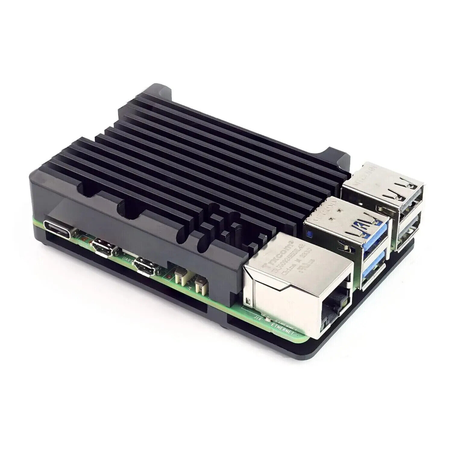 The kSync hardware node, an optimized Raspberry Pi in a custom enclosure.